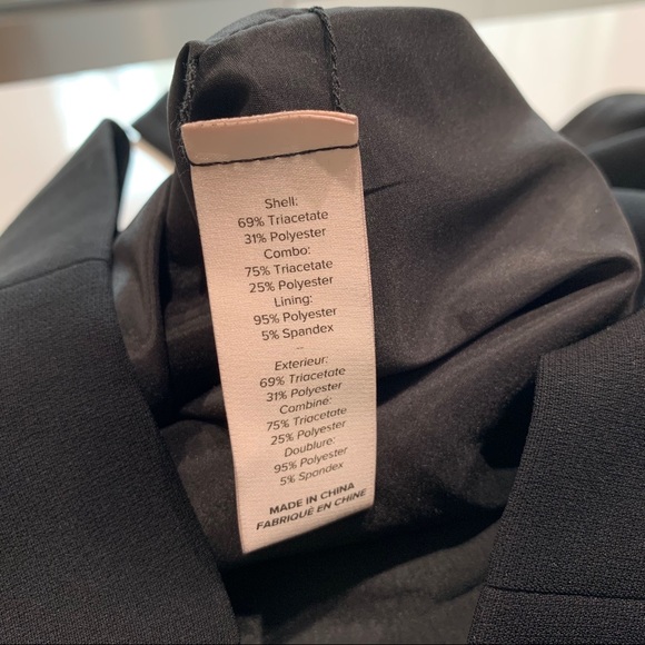 🚫🚫🚫SOLD🚫🚫🚫Cinq a Sept Mini Dress, Black, 2 - Picture 3 of 4